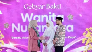 Gebyar Bakti Wanita Nusantara Semarakkan Alun-Alun Kota Cilegon