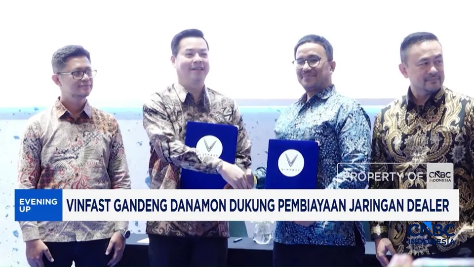 Kemitraan Strategis Vinfast Indonesia dan Bank Danamon di Gaikindo Indonesia International Auto Show 2026